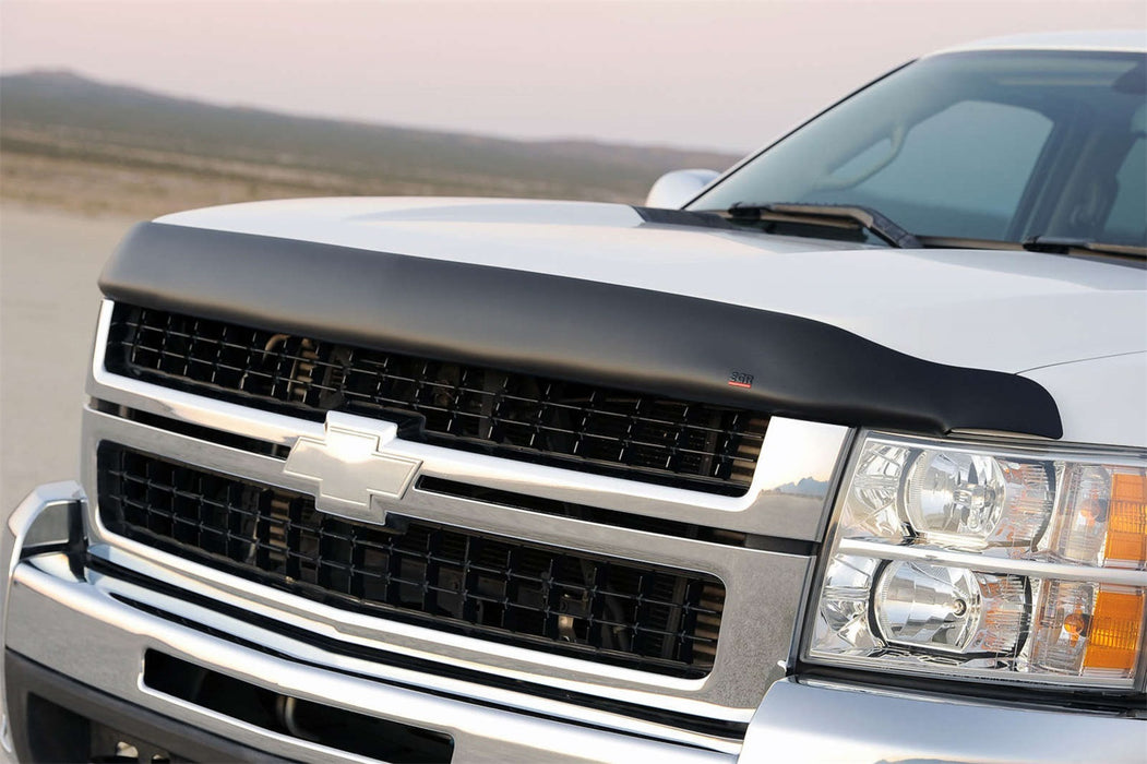 EGR 301505 EGR Superguard Style Black Hood Guard-proudly made in the USA. - Truck Part Superstore