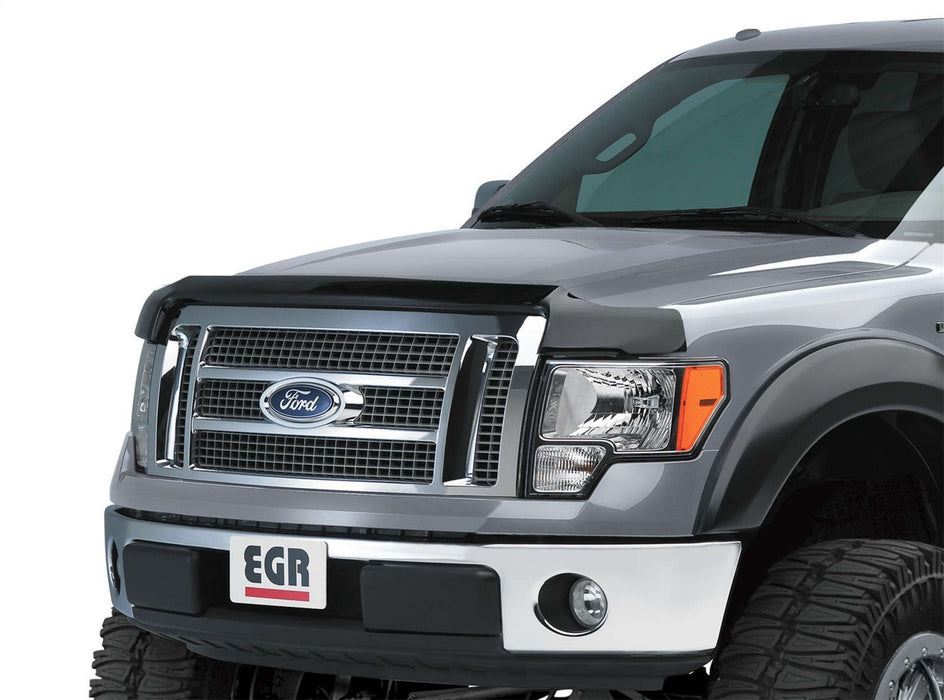 EGR 301581 EGR Superguard Style Dark Smoke Hood Guard-proudly made in the USA. - Truck Part Superstore