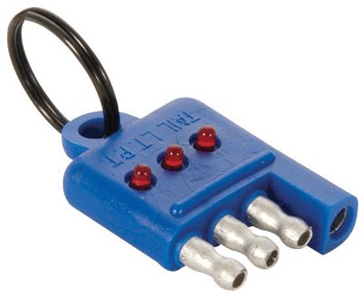 Husky Towing 30178 4 Wire Flat Test Turn Signl/ Brake And Taillight LED Indicator W/O Dust Cover - Truck Part Superstore