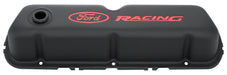 Ford Racing 302-072 Engine Valve Covers Tall Style Steel Black with Ford Logo For SB Ford Recessed Red Ford Racing Logo Ford Racing - Truck Part Superstore