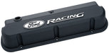 Ford Racing 302-135 Valve Covers Slant Edge Tall Die Cast Black with Raised Ford Logo SB Ford Raised Ford Racing Logo Ford Racing - Truck Part Superstore