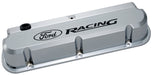 Ford Racing 302-139 Valve Covers Slant Edge Tall Die Cast Chrome w/Recessed Ford Logo SB Ford Recessed Black Ford Racing Logo Ford Racing - Truck Part Superstore