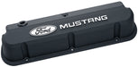 Ford Racing 302-140 Valve Covers Slant Edge Tall Die Cast Black with Raised Mustang Logo SB Ford Raised Ford Mustang Logo Ford Racing - Truck Part Superstore