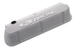 Ford Racing 302-142 Valve Covers Slant Edge Tall Die Cast White with Raised Ford Logo SB Ford Raised Ford Racing Logo Ford Racing - Truck Part Superstore