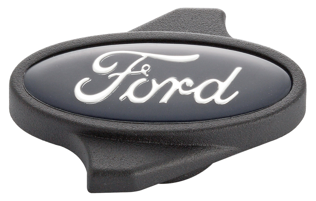 Ford Racing 302-334 Air Cleaner Center Nut Ford Black Ford Oval Logo Black Anodized Ford Racing - Truck Part Superstore