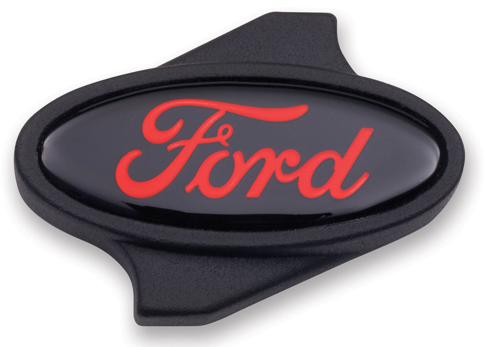 Ford Racing 302-339 Air Cleaner Center Nut Ford Black Ford Oval Logo Black Crinkle Ford Racing - Truck Part Superstore