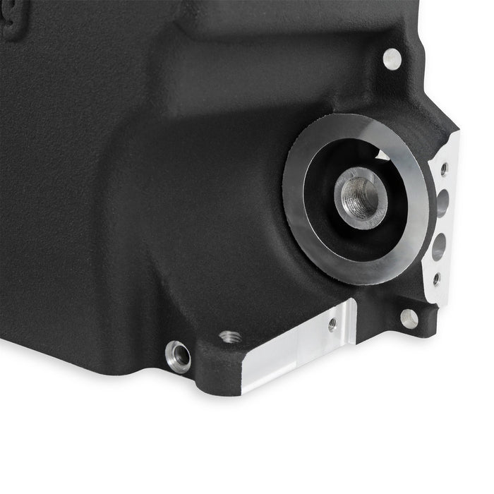 Holley 302-3BK LS Retro-Fit Engine Oil Pan - Truck Part Superstore