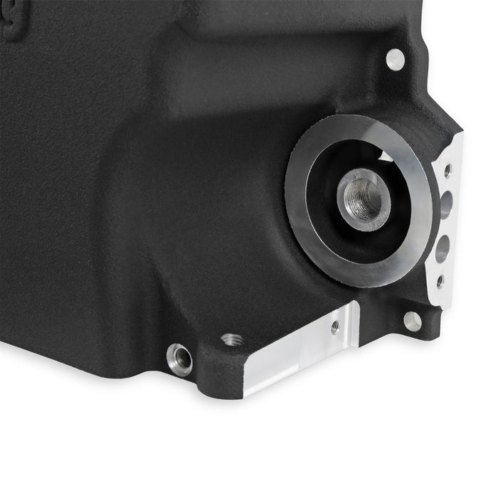 Holley 302-3BK LS Retro-Fit Engine Oil Pan - Truck Part Superstore