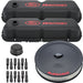 Ford Racing 302-500 Engine Dress-Up Kit Black Crinkle w/ Red Ford Racing Logo Fits SB Ford Engines Stock Powdercoat Ford Racing - Truck Part Superstore