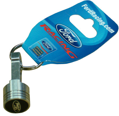 Ford Racing 302-700 Keychain Piston And Connecting Rod Model Ford Oval Logo Sold Each Ford Racing - Truck Part Superstore