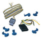 Husky Towing 30227 4 Wire Flat 48 Inch Vehicle And 12 Inch Trailer With 6 Splice Connectors - Truck Part Superstore