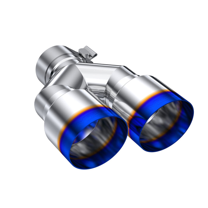 MBRP Exhaust T5171BE 2.5" Inlet Burnt End Exhaust Tip. - Truck Part Superstore