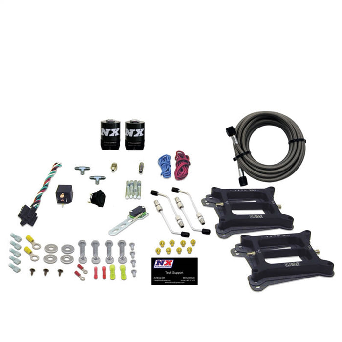 Nitrous Express 30245-00 DUAL/4150/ALCOHOL (50-100-150-200-250-300HP) LESS BOTTLE - Truck Part Superstore