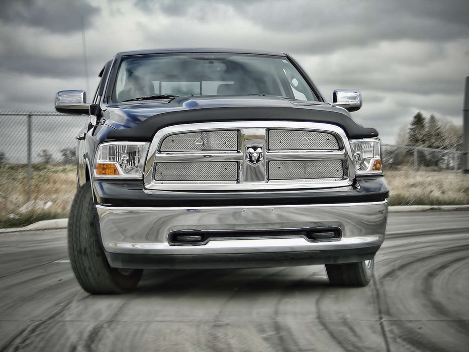 EGR 302655 EGR Superguard Style Black Hood Guard-proudly made in the USA. - Truck Part Superstore
