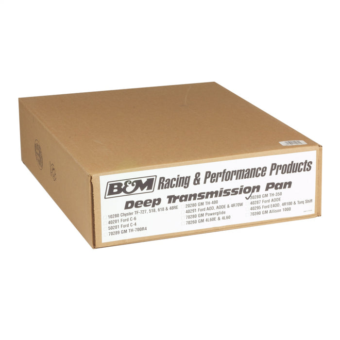 B&M 30280 Transmission Oil Pan - Truck Part Superstore