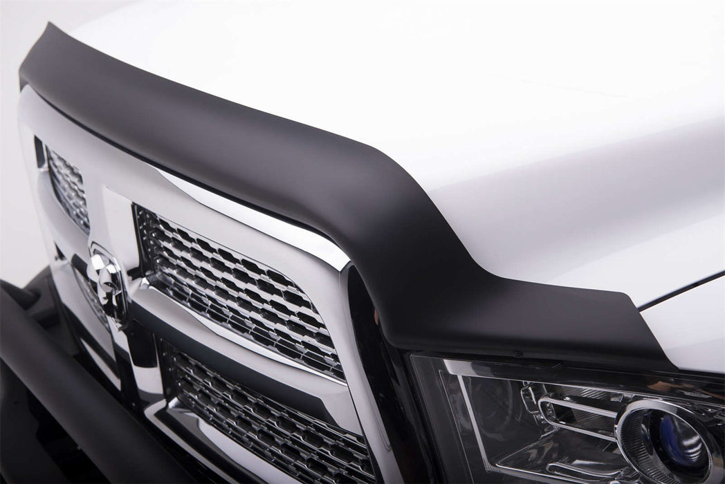 EGR 302855 EGR Superguard Style Black Hood Guard-proudly made in the USA. - Truck Part Superstore