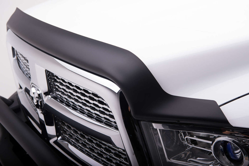 EGR 302855 EGR Superguard Style Black Hood Guard-proudly made in the USA. - Truck Part Superstore