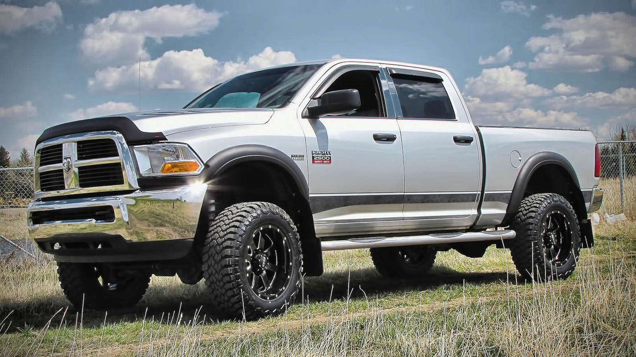 EGR 302855 EGR Superguard Style Black Hood Guard-proudly made in the USA. - Truck Part Superstore