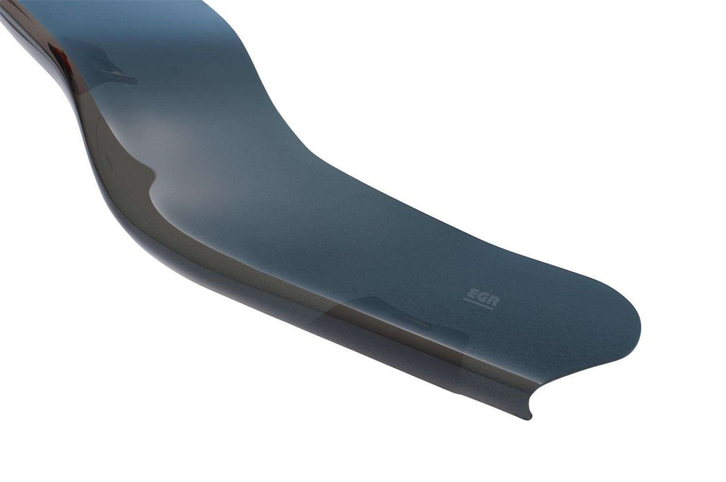 EGR 302861 EGR Superguard Style Dark Smoke Hood Guard-proudly made in the USA. - Truck Part Superstore