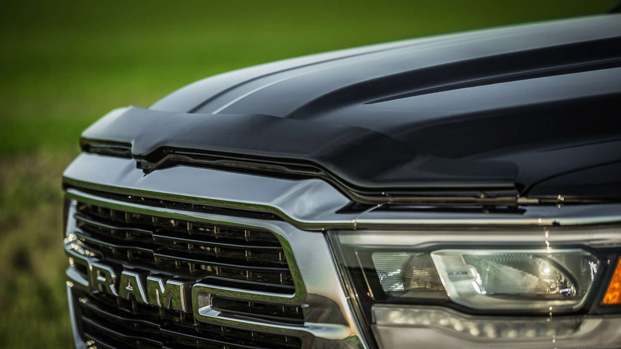 EGR 302951 EGR Superguard Style Dark Smoke Hood Guard-proudly made in the USA. - Truck Part Superstore
