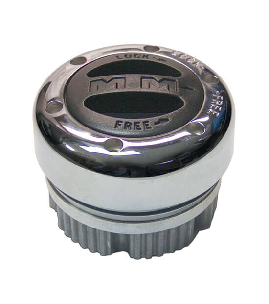 Mile Marker 302 19 Spline Manual Hub 6 Internal Bolts Chrome Street Master Mile Marker - Truck Part Superstore