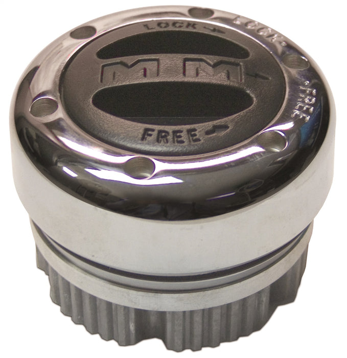 Mile Marker 302 19 Spline Manual Hub 6 Internal Bolts Chrome Street Master Mile Marker - Truck Part Superstore