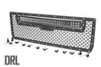 Rough Country 70190DRL Sierra Mesh Grille 30 Inch Dual Row Black Series LED w/Cool White DRL 14-15 Sierra 1500 Rough Country - Truck Part Superstore