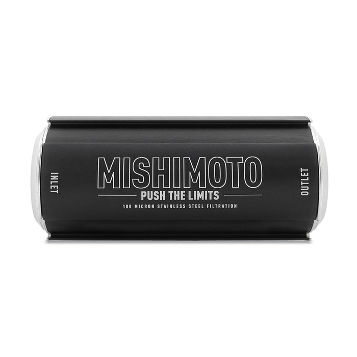 Mishimoto MMFF-ST-S100 Mishimoto High-Performance -10AN Fuel Filter, 100-Micron Stainless-Steel Insert - Truck Part Superstore