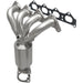 MagnaFlow Exhaust Products 50402 Catalytic Converter with Integrated Exhaust Manifold - Truck Part Superstore