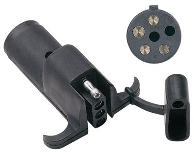 Husky Towing 30315 Bulk 6 Pole Round And 4 Wire Flat With Dust Cover - Truck Part Superstore