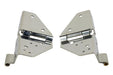 Kentrol 30403 Jeep CJ/YJ Windshield Hinge Pair 76-95 CJ and Wrangler YJ Polished Silver Kentrol - Truck Part Superstore