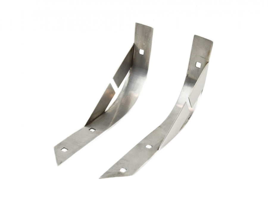 Kentrol 30404 Jeep CJ Rear Body Guard Pair 55-86 CJ Polished Silver Kentrol - Truck Part Superstore