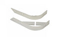 Kentrol 30404 Jeep CJ Rear Body Guard Pair 55-86 CJ Polished Silver Kentrol - Truck Part Superstore