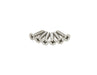 Kentrol 30405 Jeep CJ5 Hood Vent 55-77 CJ5 Polished Silver Kentrol - Truck Part Superstore