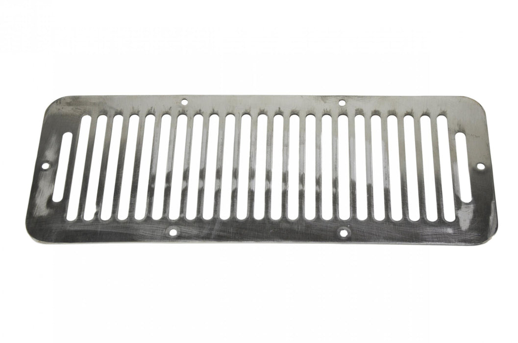 Kentrol 30406 Jeep CJ Hood Vent 78-86 CJ Polished Silver Kentrol - Truck Part Superstore