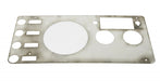 Kentrol 30412 Jeep CJ Gauge Cover 77-86 CJ Polished Silver Kentrol - Truck Part Superstore