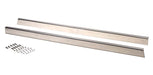 Kentrol 30413 Jeep CJ5 Rocker Guards Pair 55-83 CJ5 Polished Silver Kentrol - Truck Part Superstore