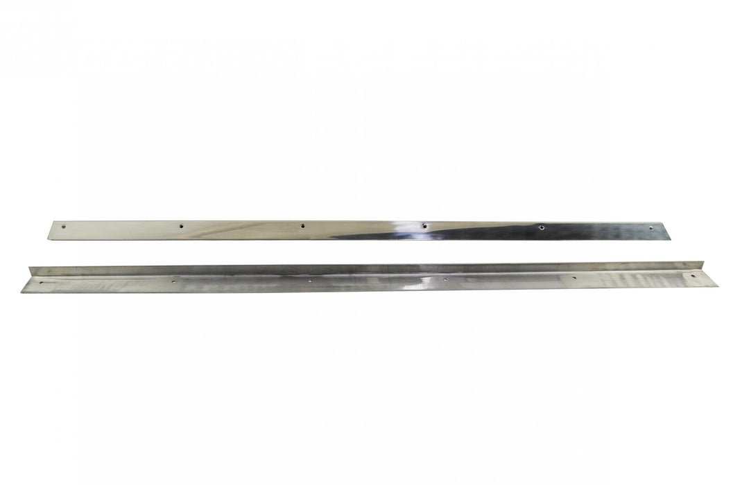 Kentrol 30414 Jeep CJ7 Rocker Guards Pair 76-86 CJ7 Polished Silver Kentrol - Truck Part Superstore