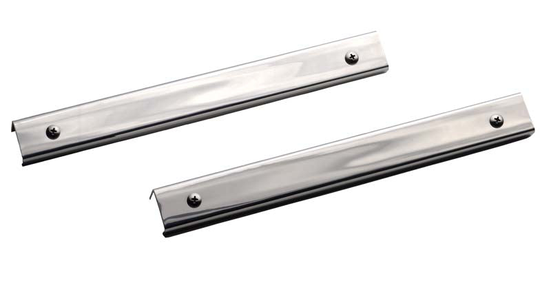 Kentrol 30415 Jeep CJ5 Entry Guards Pair 55-83 CJ5 Polished Silver Kentrol - Truck Part Superstore