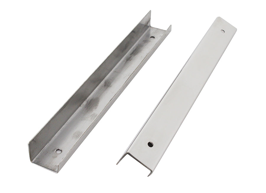 Kentrol 30415 Jeep CJ5 Entry Guards Pair 55-83 CJ5 Polished Silver Kentrol - Truck Part Superstore