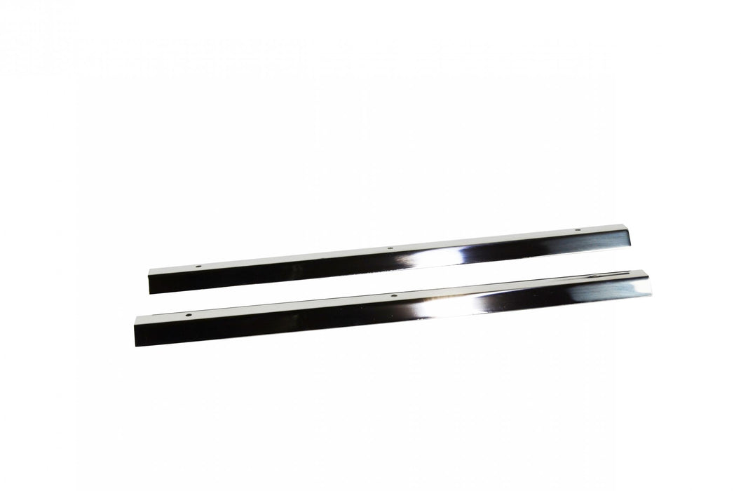 Kentrol 30416 Jeep CJ7 Entry Guards Pair 76-95 CJ7 Wrangler YJ Polished Silver Kentrol - Truck Part Superstore