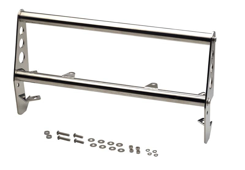 Kentrol 30418 Jeep CJ Grill Guard 55-86 CJ Polished Silver Kentrol - Truck Part Superstore