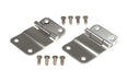 Kentrol 30419 Jeep CJ Tailgate Hinge Pair 76-86 CJ7 Polished Silver Kentrol - Truck Part Superstore