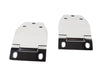 Kentrol 30421 Jeep CJ7 Liftgate Hinge Pair 77-86 CJ7 Polished Silver Kentrol - Truck Part Superstore