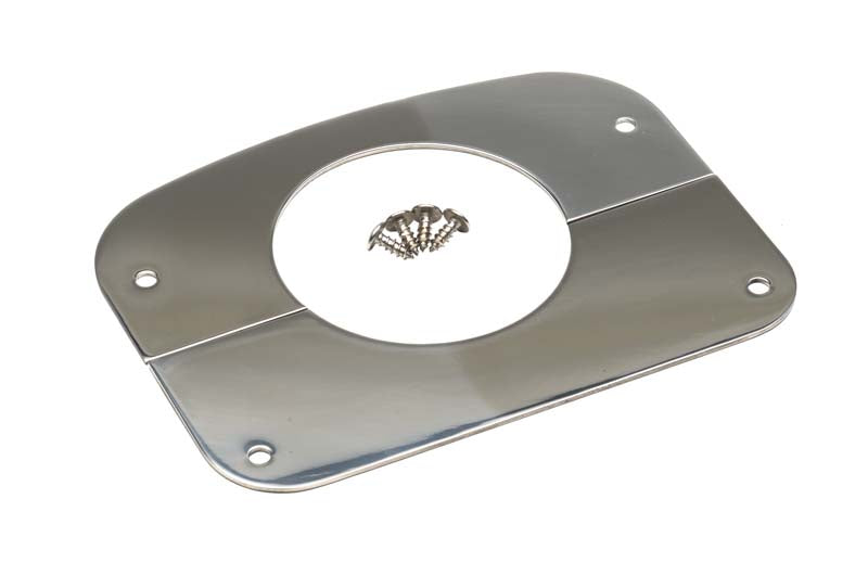 Kentrol 30426 Jeep CJ Column Cover 76-86 CJ Polished Silver Kentrol - Truck Part Superstore