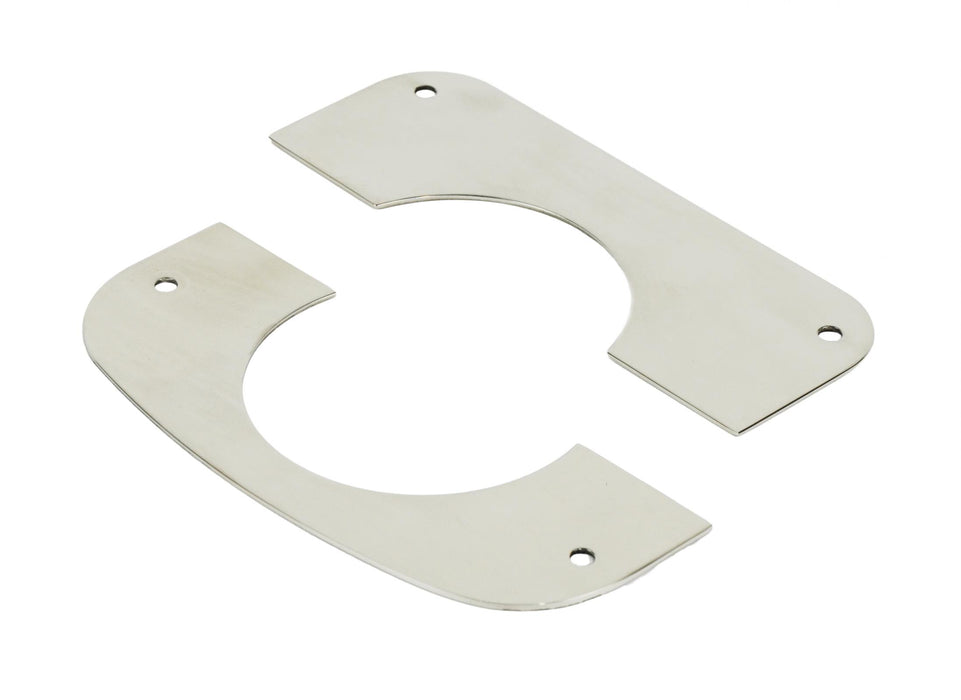 Kentrol 30426 Jeep CJ Column Cover 76-86 CJ Polished Silver Kentrol - Truck Part Superstore