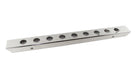 Kentrol 30428 Jeep CJ 42 Inch Front Bumper with holes 45-86 CJ Polished Silver Kentrol - Truck Part Superstore