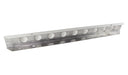 Kentrol 30428 Jeep CJ 42 Inch Front Bumper with holes 45-86 CJ Polished Silver Kentrol - Truck Part Superstore