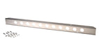 Kentrol 30429 Jeep CJ 54 Inch Front Bumper with holes 45-86 CJ Polished Silver Kentrol - Truck Part Superstore