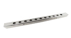 Kentrol 30429WH Jeep CJ 54 Inch Front Bumper with holes (No License Plate Holes) 45-86 CJ Polished Silver Kentrol - Truck Part Superstore